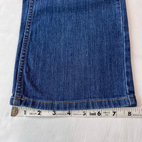L.L. Bean Vintage Blue Jeans women’s size 8 petite - Picture 5 of 8